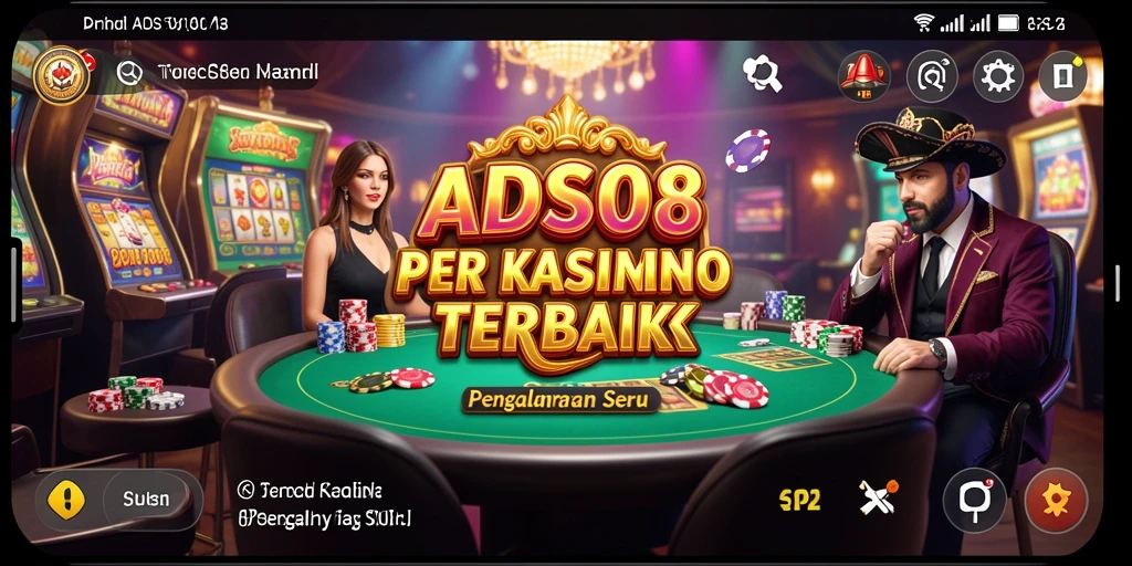 Tangkapan layar gameplay seru di aplikasi Kasino