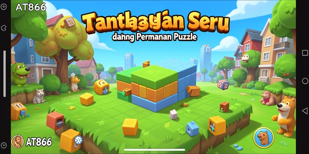 Gameplay seru di AT866 dengan berbagai teka-teki menarik.