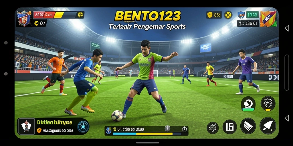Screenshot gameplay BENTO123 yang menarik dan penuh aksi olahraga.