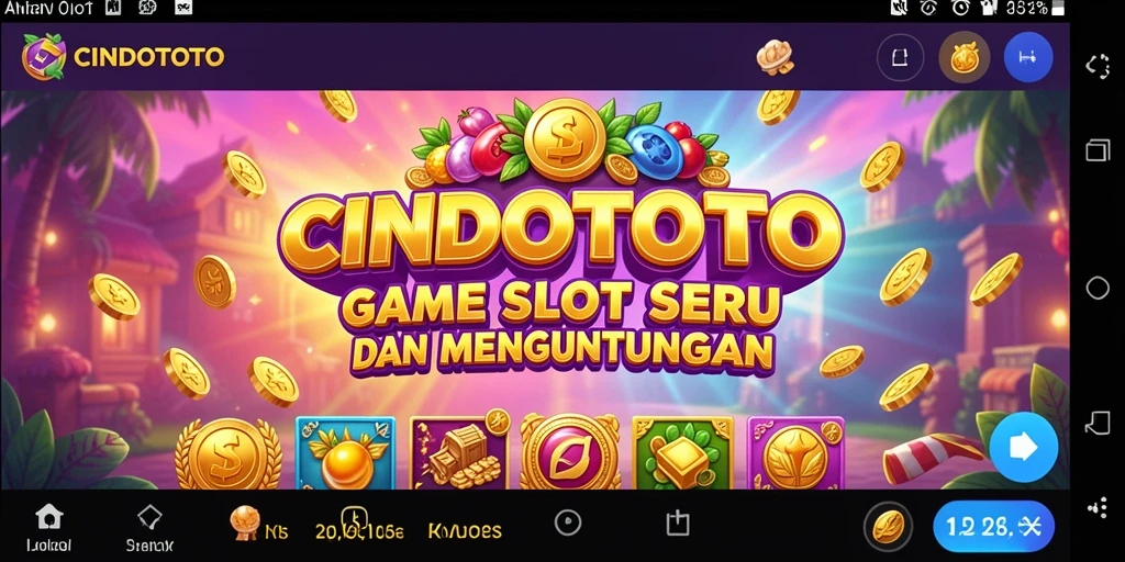 Tangkapan layar menunjukkan gameplay menyenangkan dari slot CINDOTOTO.