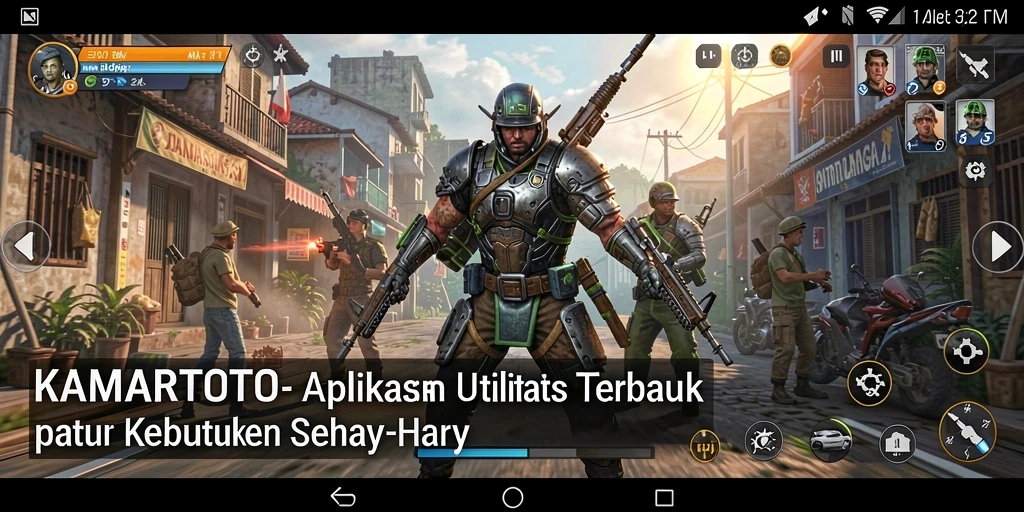 Tampilan utama KAMARTOTO yang intuitif dan mudah digunakan.