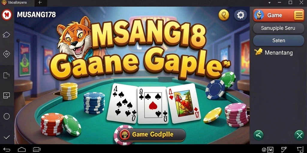 Tampilan menangkap momen seru permainan Gaple di MUSANG178.