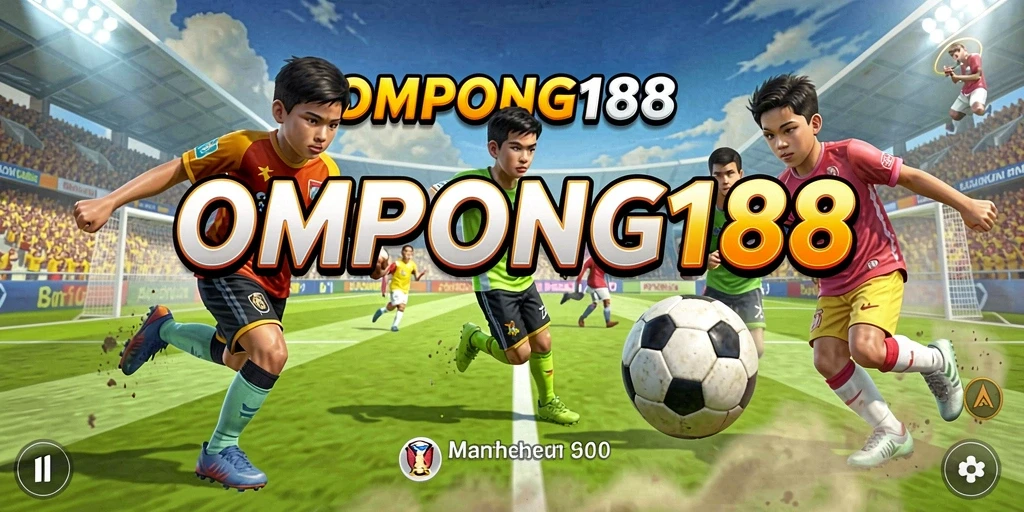 Tampilan permainan OMPONG188 yang menarik dan penuh aksi olahraga.