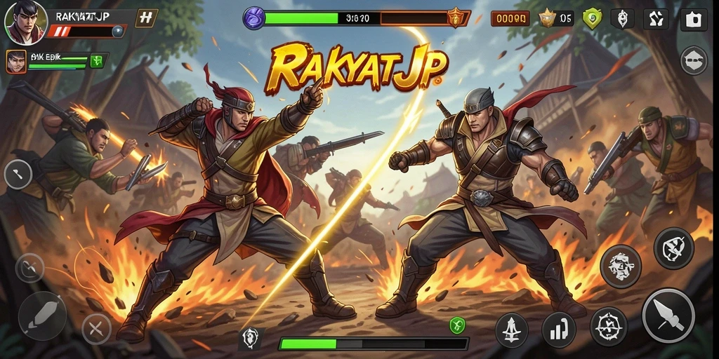 Gameplay seru RAKYATJP dengan aksi tak terduga yang mendebarkan.