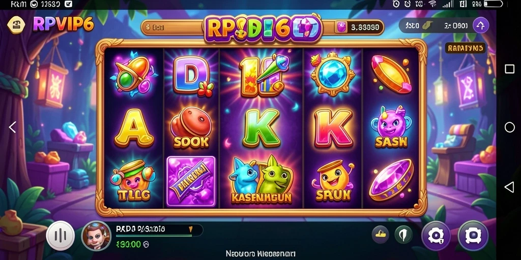 Tampilan menarik dari gameplay RPVIP6 yang mendebarkan.