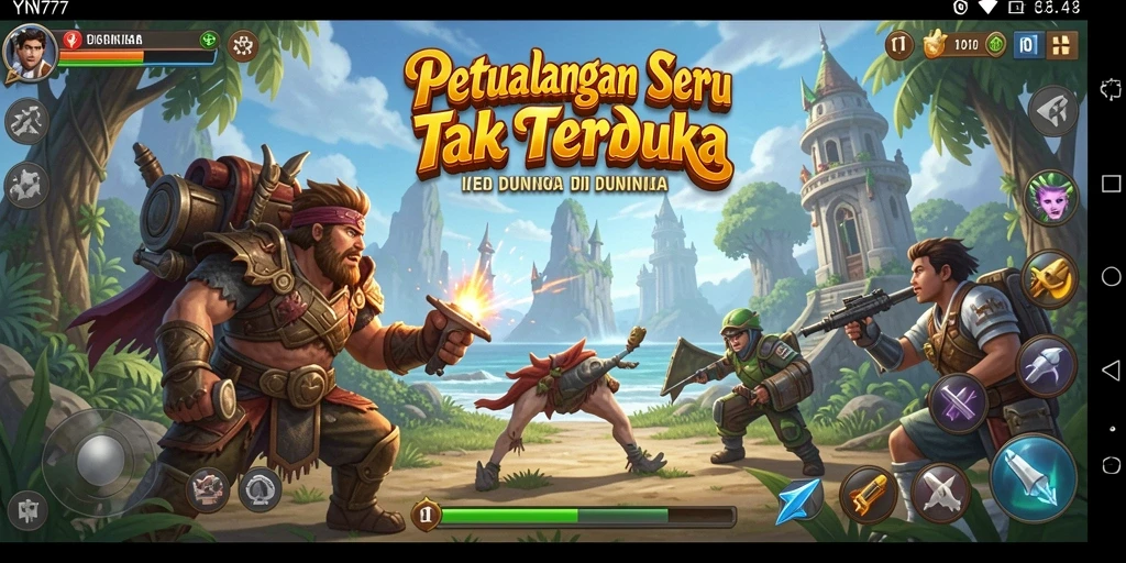 Gameplay seru YN777 yang mengundang petualangan.